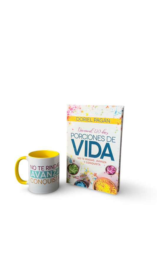 Porciones de Vida - Libro & Taza (Paquete 2 en 1)